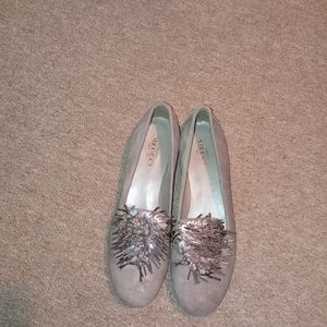 Sesto Meucci Kamile beaded suede loafer